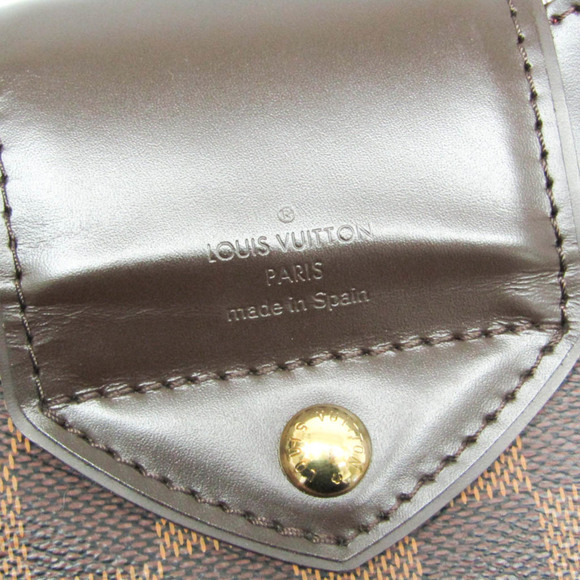 LOUIS VUITTON Damier Sistina GM N41540 Shoulder Bag Ebene - Picture 10 of 11